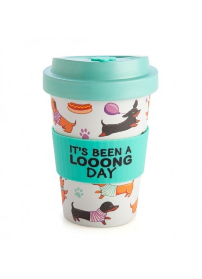 Dachshund eco-to-go travel mug 